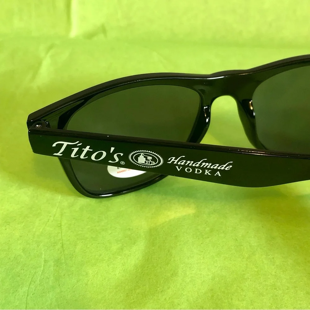 Tito’s Vodka Sunglasses Black New